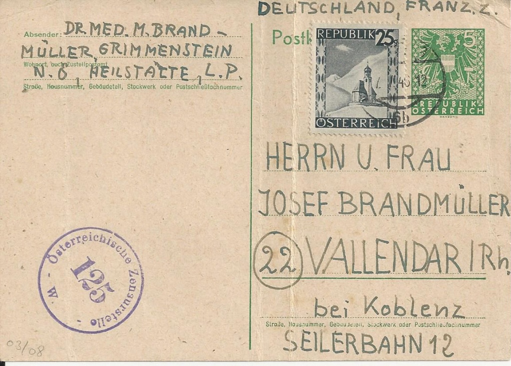 stempel - Sammlung Bedarfsbriefe Österreich ab 1945 - Seite 11 Bild_229