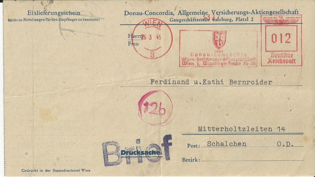 feldpost - Österreichische Absenderfreistempel  Bild_233