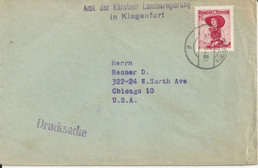 Osterreich - Trachtenserien ANK 887 - 923 und 1052 - 1072 Belege - Seite 13 Bild_459