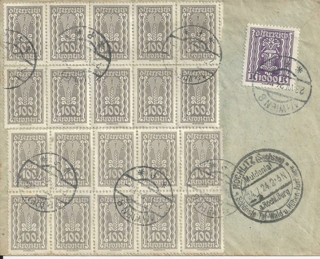  - Inflation in Österreich - Belege - 1918 bis 1925 - Seite 24 Bild_599