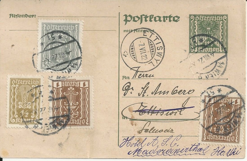 Postkartenserie "Quadratischer Wertstempel - Wertziffer im Dreieck" 1922-24 - Seite 5 Bild_897