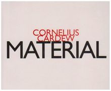 Cornélius Cardew (1936-1981)et son fameux "treatise" M0b00028