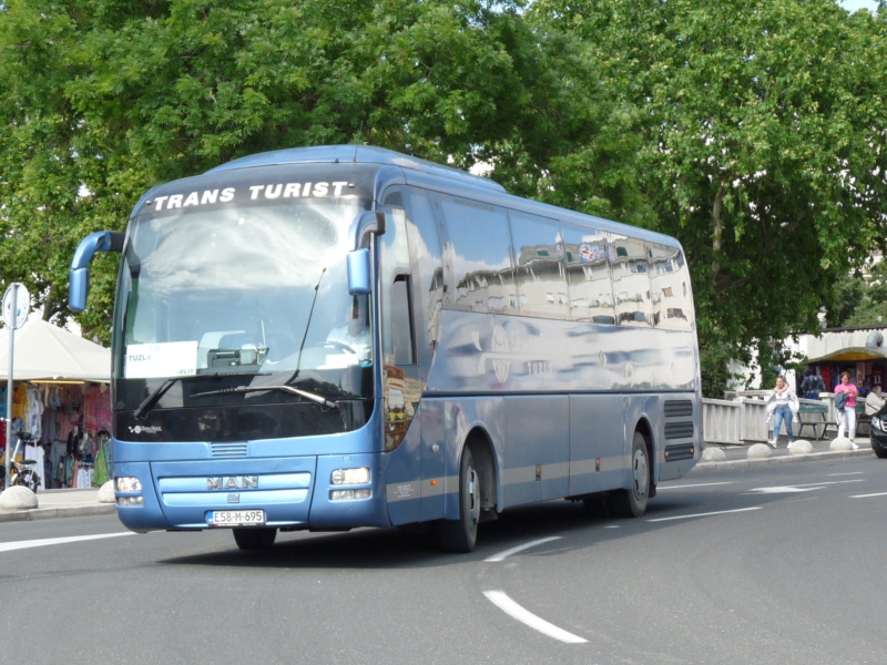 Divers cars et bus de Bosnie-Herzégovine (BIH) Croat709