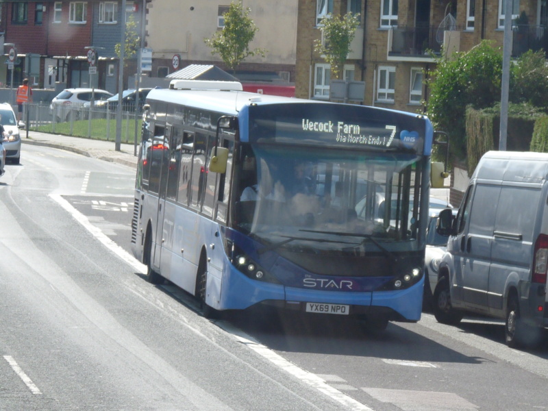 Réseau The Star (Groupe First Bus/Solent) (UK)  Sud_a980