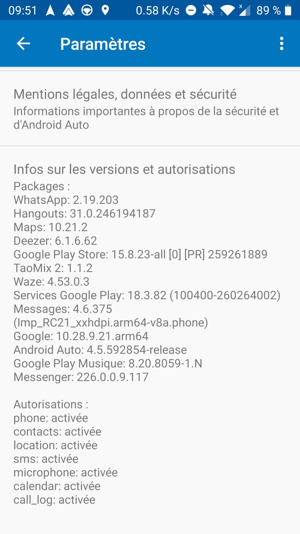 Problème d'affichage Android Auto avec Android 9 - Page 2 Screen11