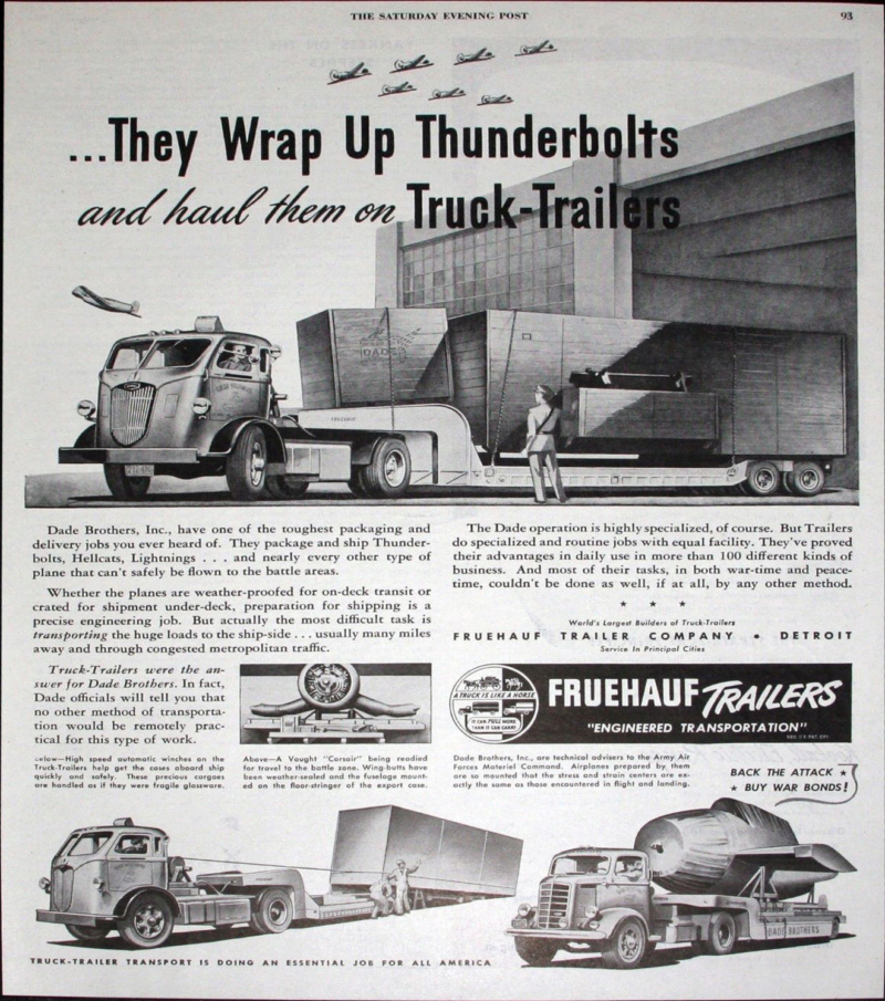USAAF trailers derrière des Autocar ou autre tracteur de semi 2 essieus ou plus - Page 2 S-l16015