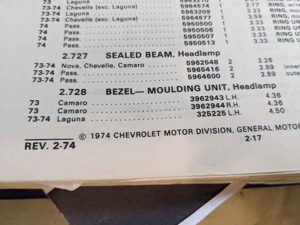 wanted: pair of 1973 74 chevelle headlight trim rings Headli13
