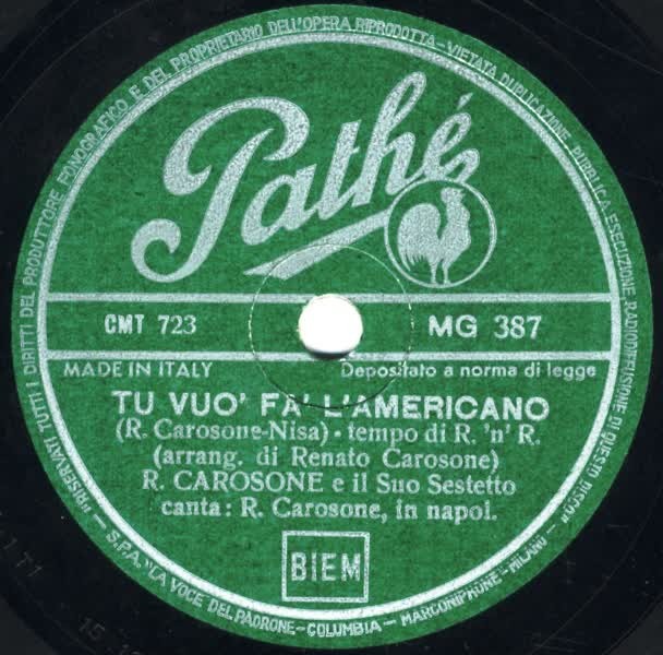 tu vuo fa lamericano testo tu vuo fa lamericano testo