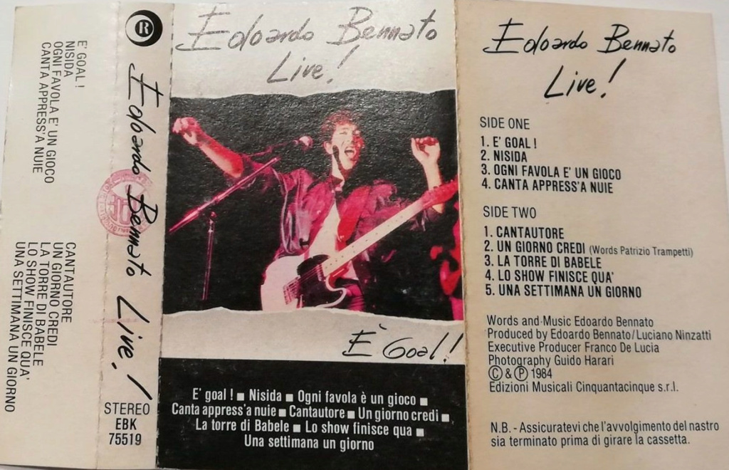 Cerca - EDOARDO BENNATO - DISCOGRAFIA (Cover - Video - Testi) - Pagina 2