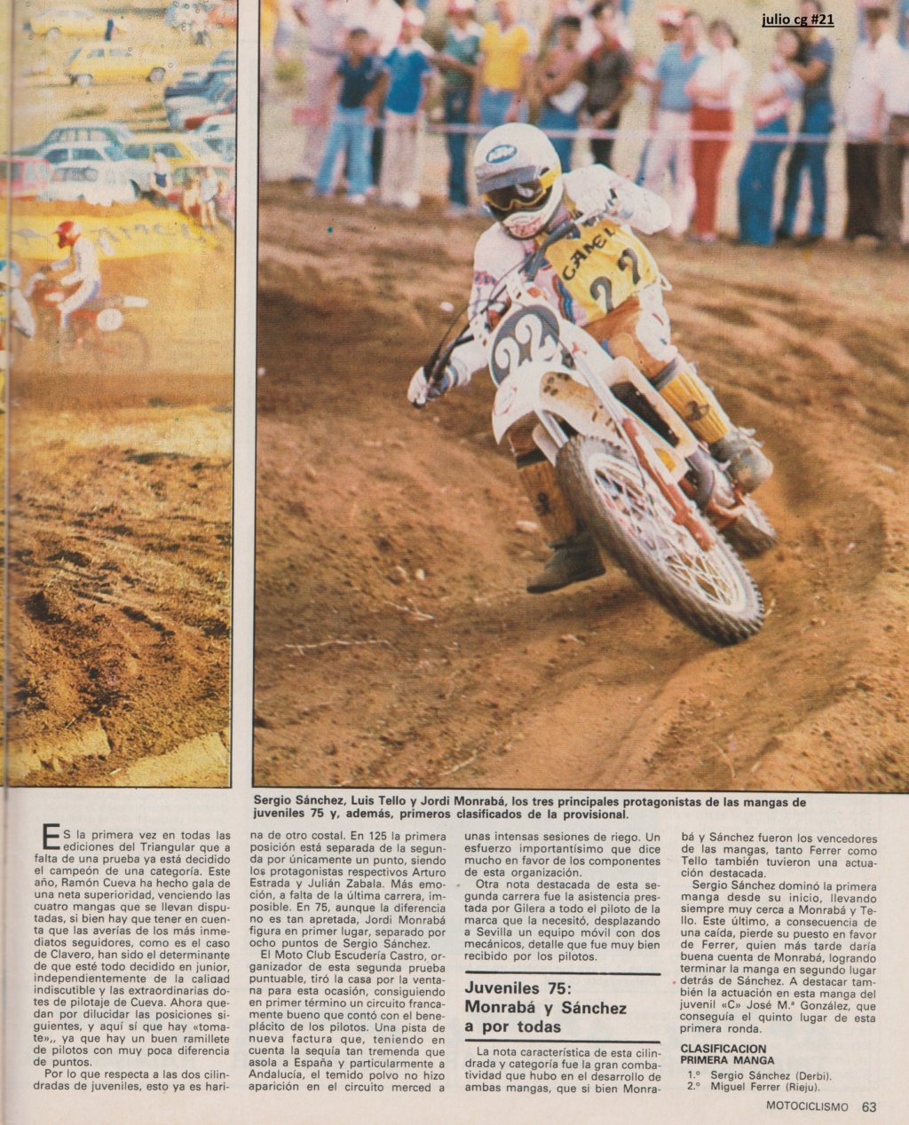 Motociclismo 769 - Septiembre 1982 - Triangular Camel 35049110