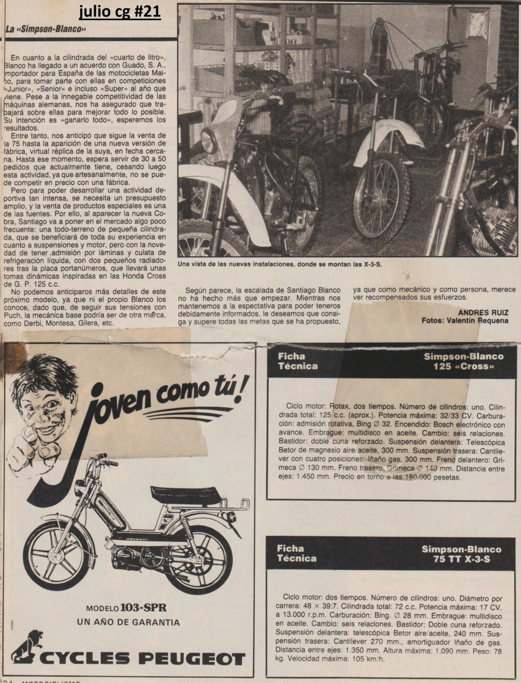Motociclismo 665 - Julio 1980 - Las Simpson Blanco Escze163