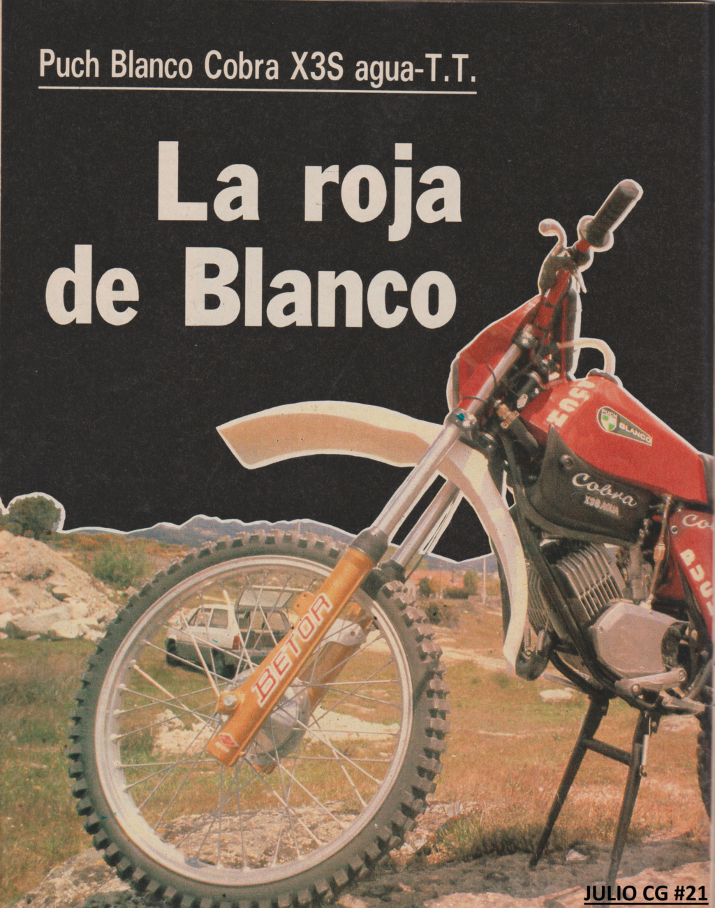 BLANCO X3 TT Agua.    Motociclismo 707 Escze368