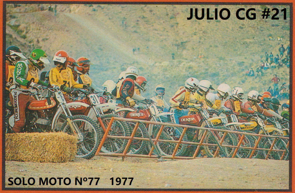 COPA JUNIOR MOTOCROSS 75cc ELDA  1977 Escze495
