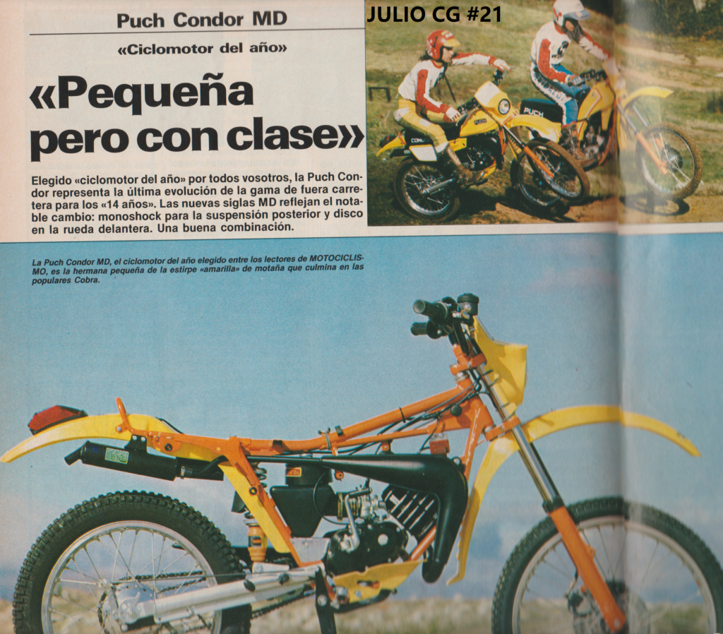 CONDOR MD 1984    Motociclismo 841 Escze576