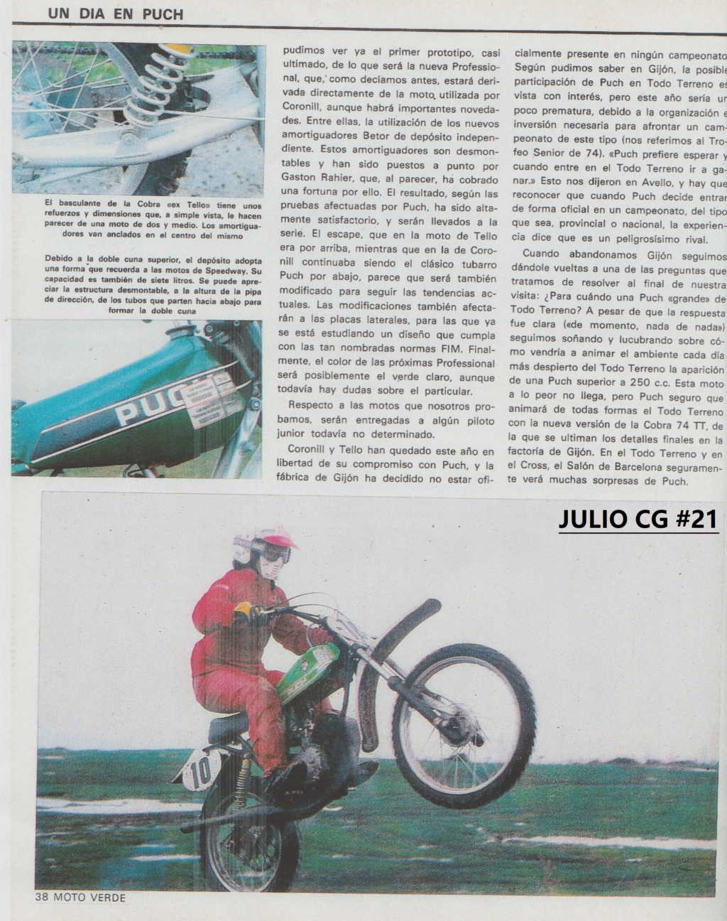 1 Dia en Puch  con las motos de  Coronil / TEL Escze643