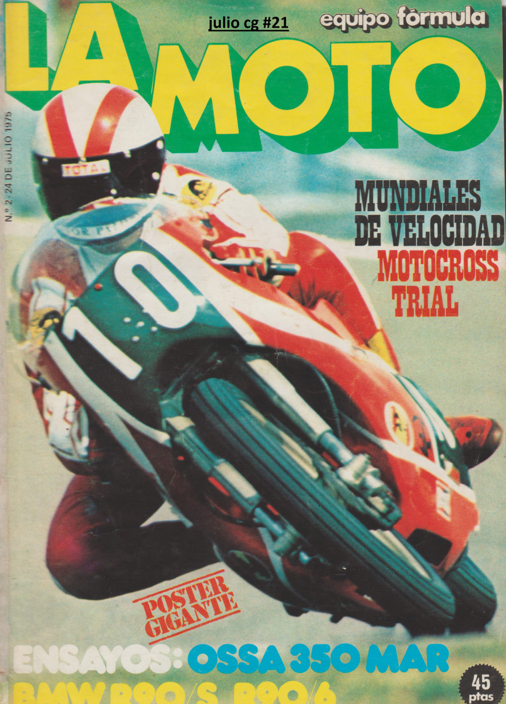 MOTOCROSS 74cc.  IGOLLO. CULLERA. 1975 Esczen51