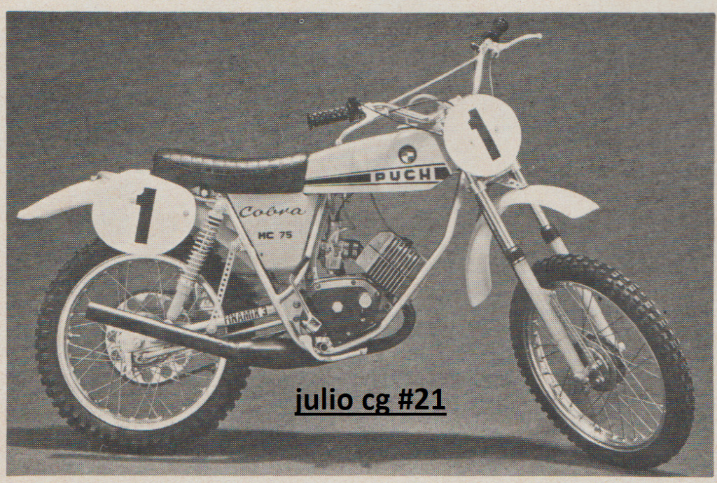 MOTOCROSS 74cc.  IGOLLO. CULLERA. 1975 Esczen58