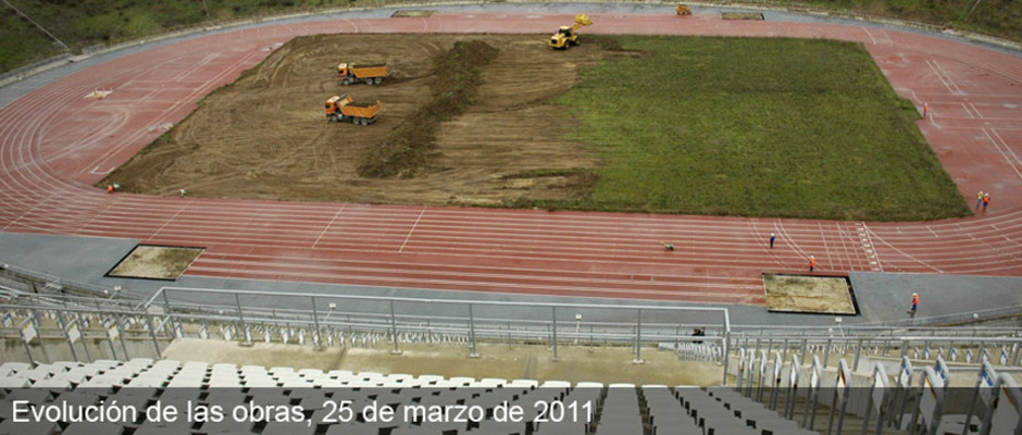 Nuevo Estadio del Atlético de Madrid: Evolución Obras210