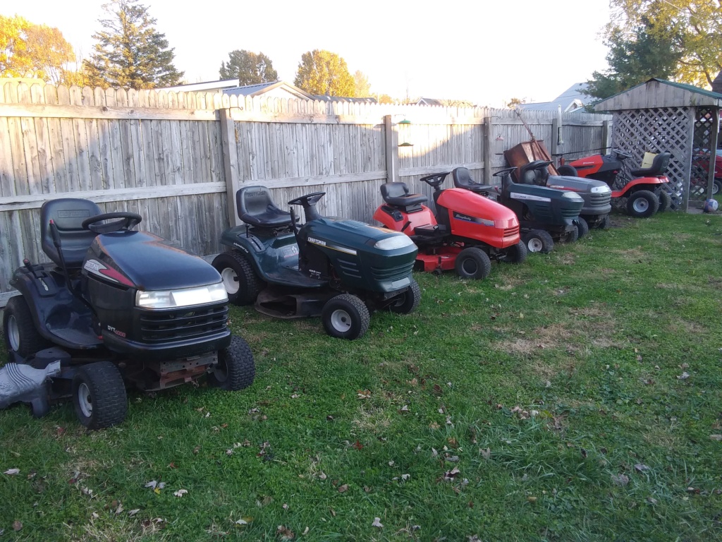 Murraymountain's Lawn Tractor Repairs 20181110