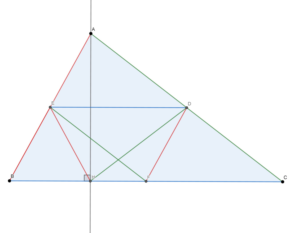 Geometria plana, congruência de triângulos Circul10