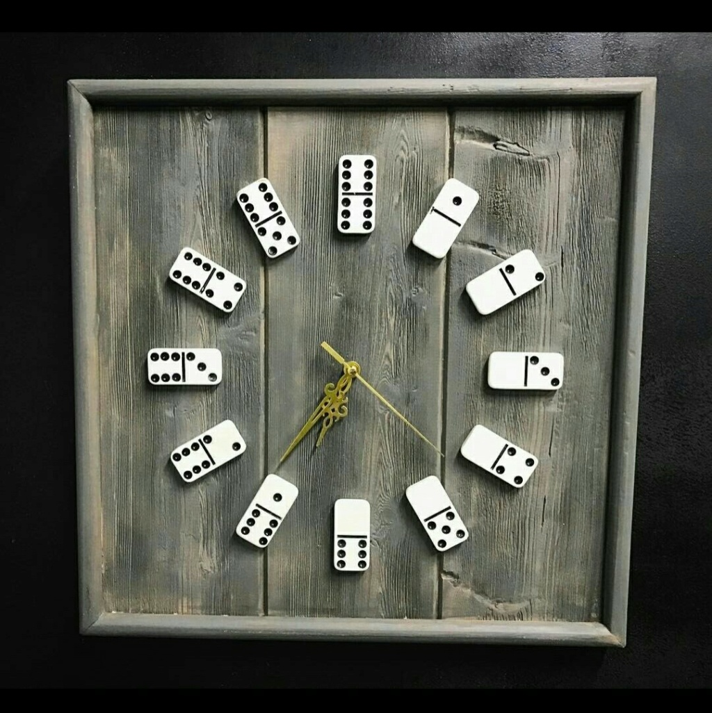 من احجار الدومينو اصنع ساعة حائط Screen10