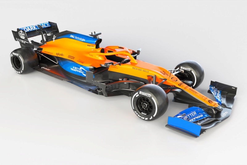 McLaren F1 Team - #4 Lando Norris et # 55 Carlos Sainz Jr. F1-mcl10