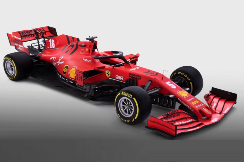Scuderia Ferrari Mission Winnow - #5 Sebastian Vettel et #16 Charles Leclerc F1000-10