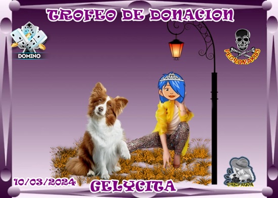 TROFEO DE DONACION DE GELYCITA Violet10