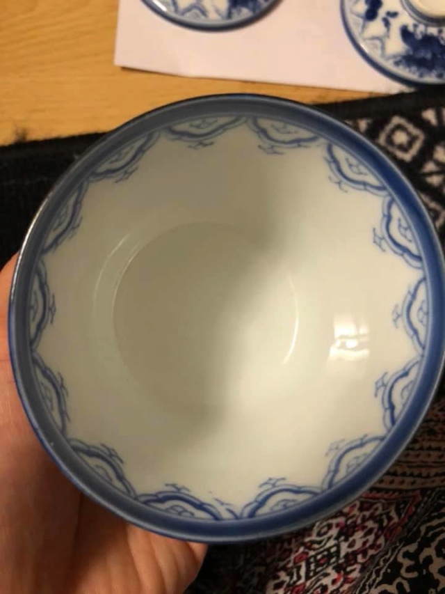 tasses en porcelain Karako boys Japon A510
