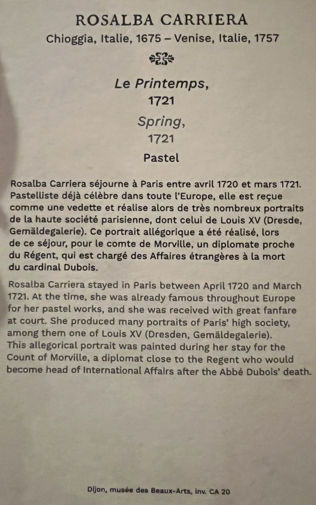 Exposition : La Régence à Paris (1715-1723), l'aube des lumières. Musée Carnavalet (Paris) - Page 2 Img_8318