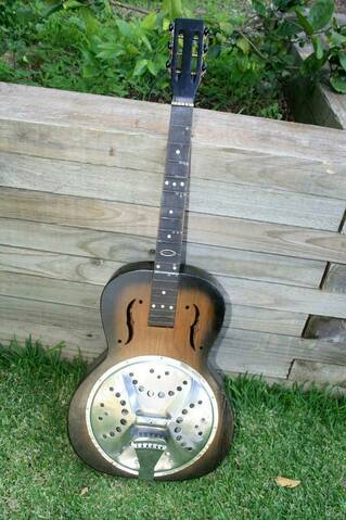 Mystery resonator guitar deals