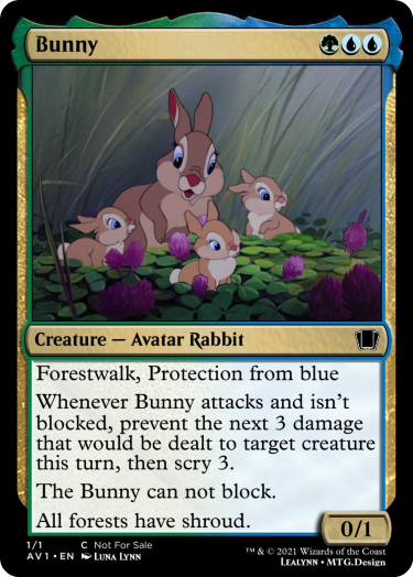 A: Avatar enhancement and rework Bunny10