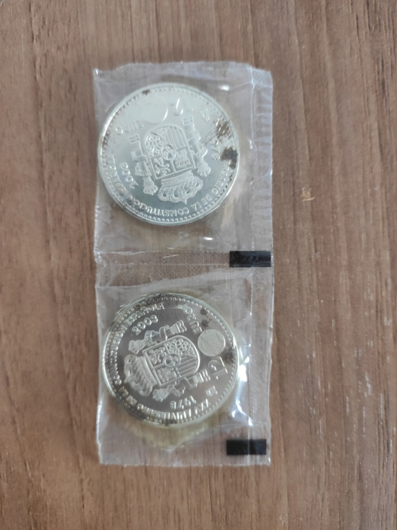 Manchas en monedaa 12e plata embolsadas 16146810