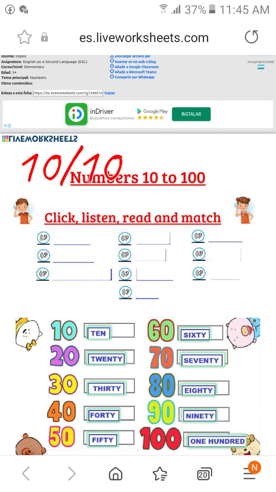 Numbers 10 to 19 Img-2015