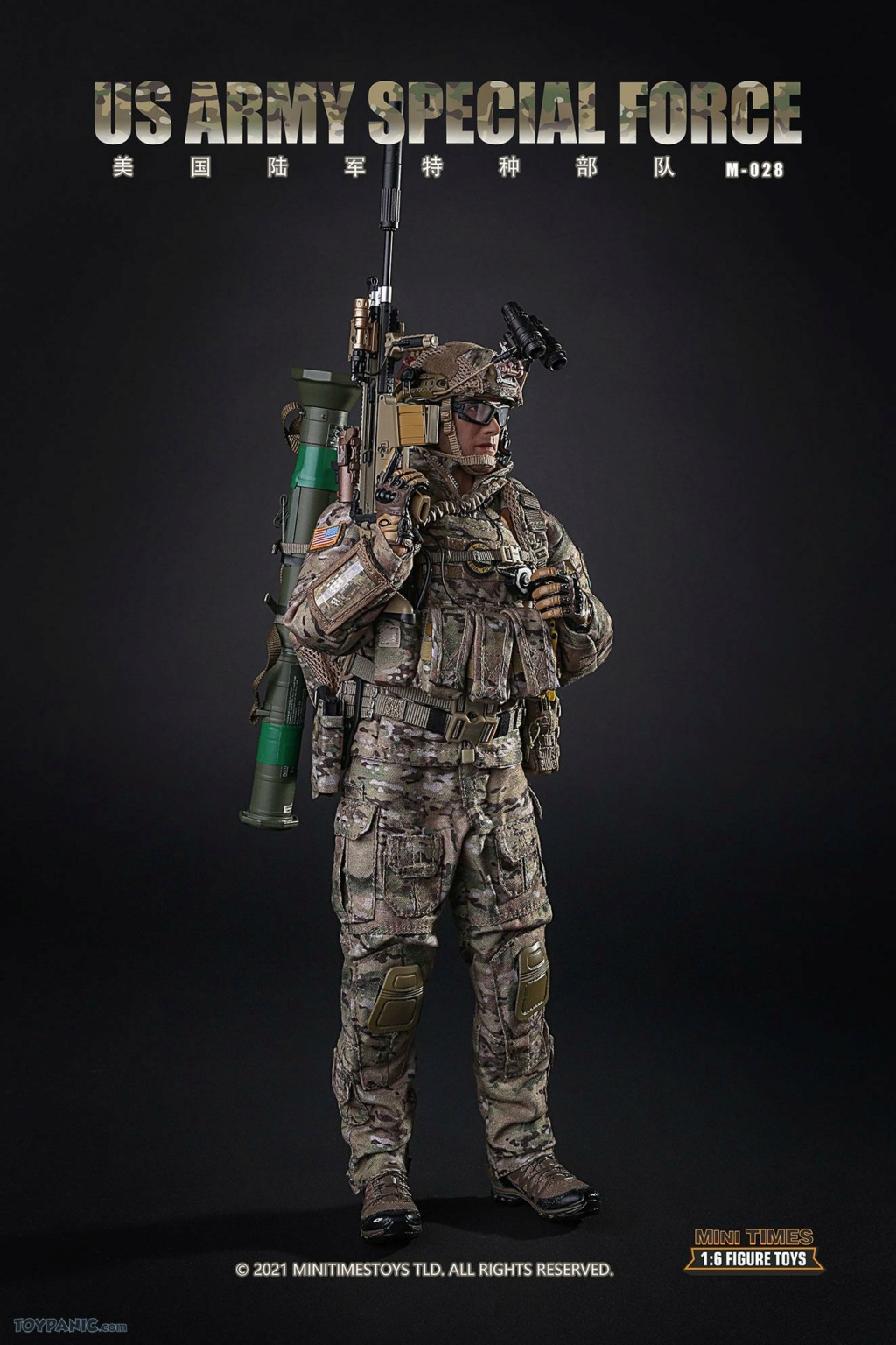 Mini Times Toys 1/6 US Army Special Force Paratrooper (MT-M028) Mt-m0226