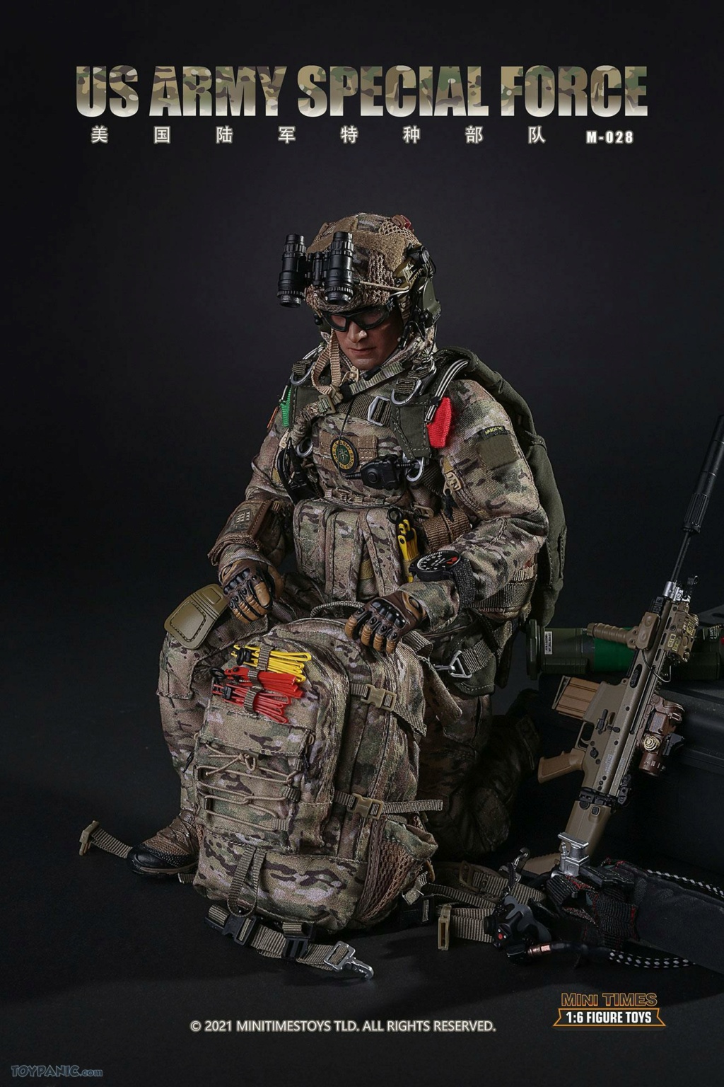 Mini Times Toys 1/6 US Army Special Force Paratrooper (MT-M028) Mt-m0229