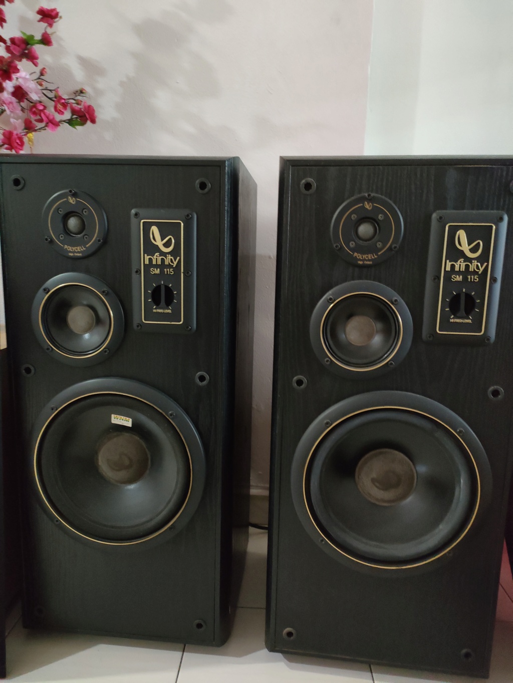 Infinity SM-115 Hifi Speakers (used) SOLD