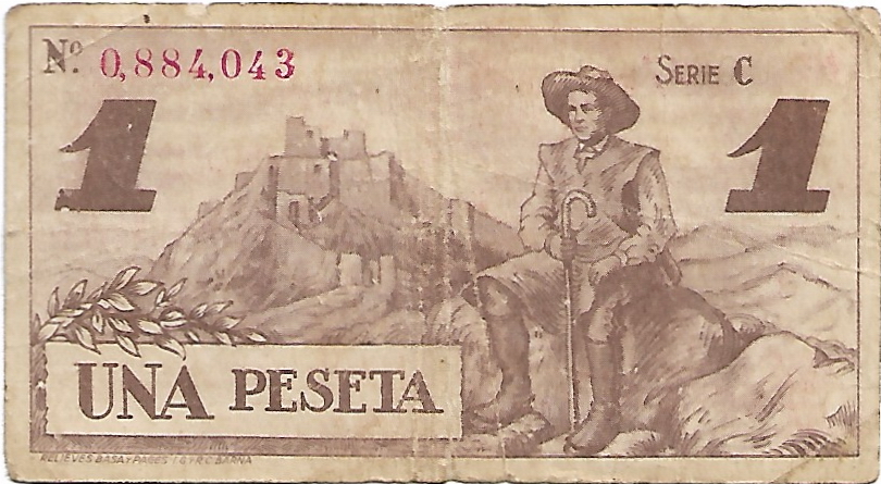 1 Peseta 1937 Badajoz (Guerra Civil) 05-12-13