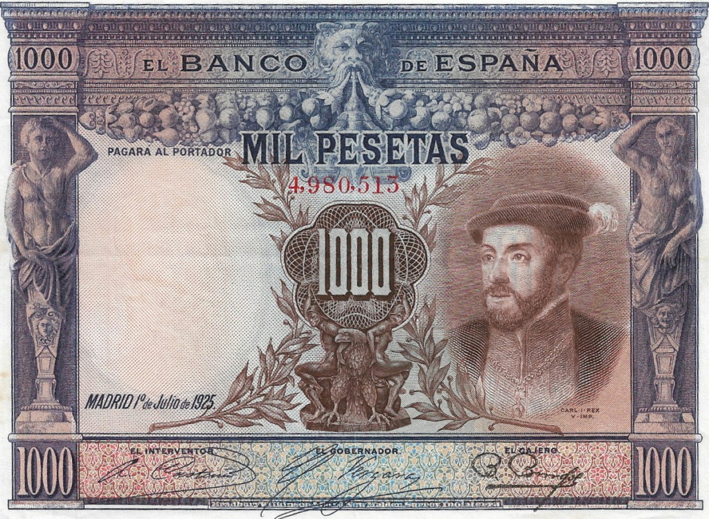 1000 Pesetas 1925 Carlos I 1000_p14