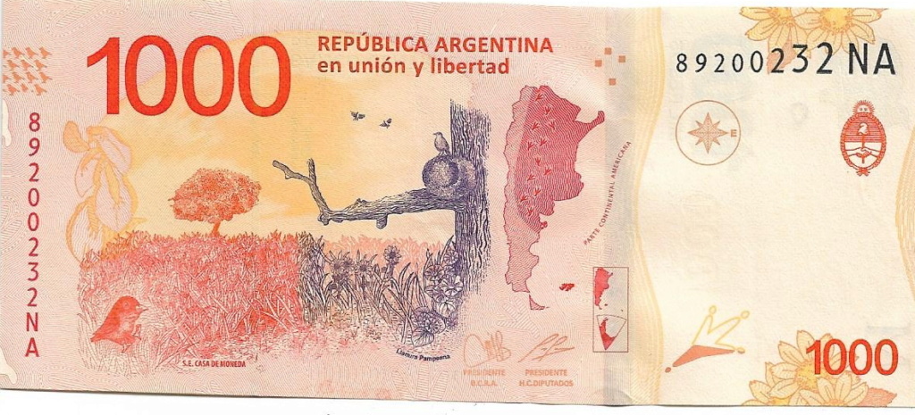 1000 Pesos 2017-2022 Argentina 1000_p38