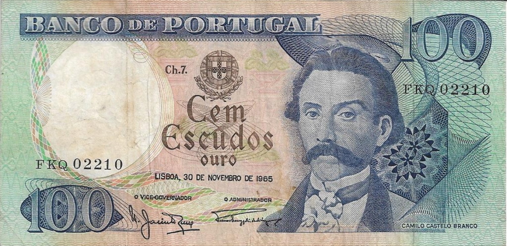 100 Escudos 1965 Portugal 100_es22