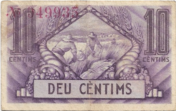 10 Céntimos 1936 Barcelona Unió de Cooperadors 10_cen26