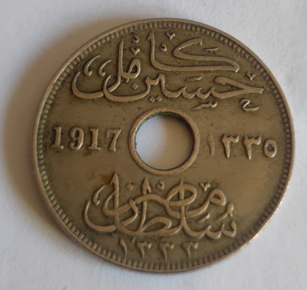 10 Milliemes - 1917 - Egipto - Hussein Kamel 10_mil11