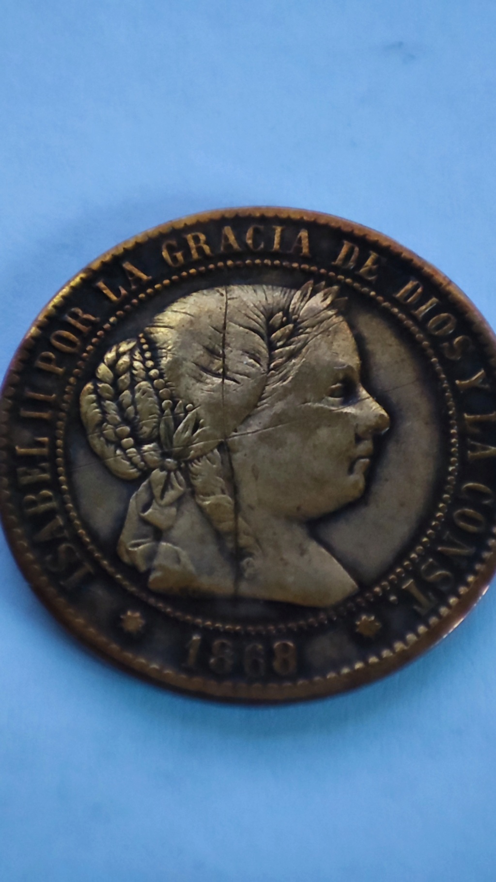 España 2½ céntimos, 1865-1868 16387210