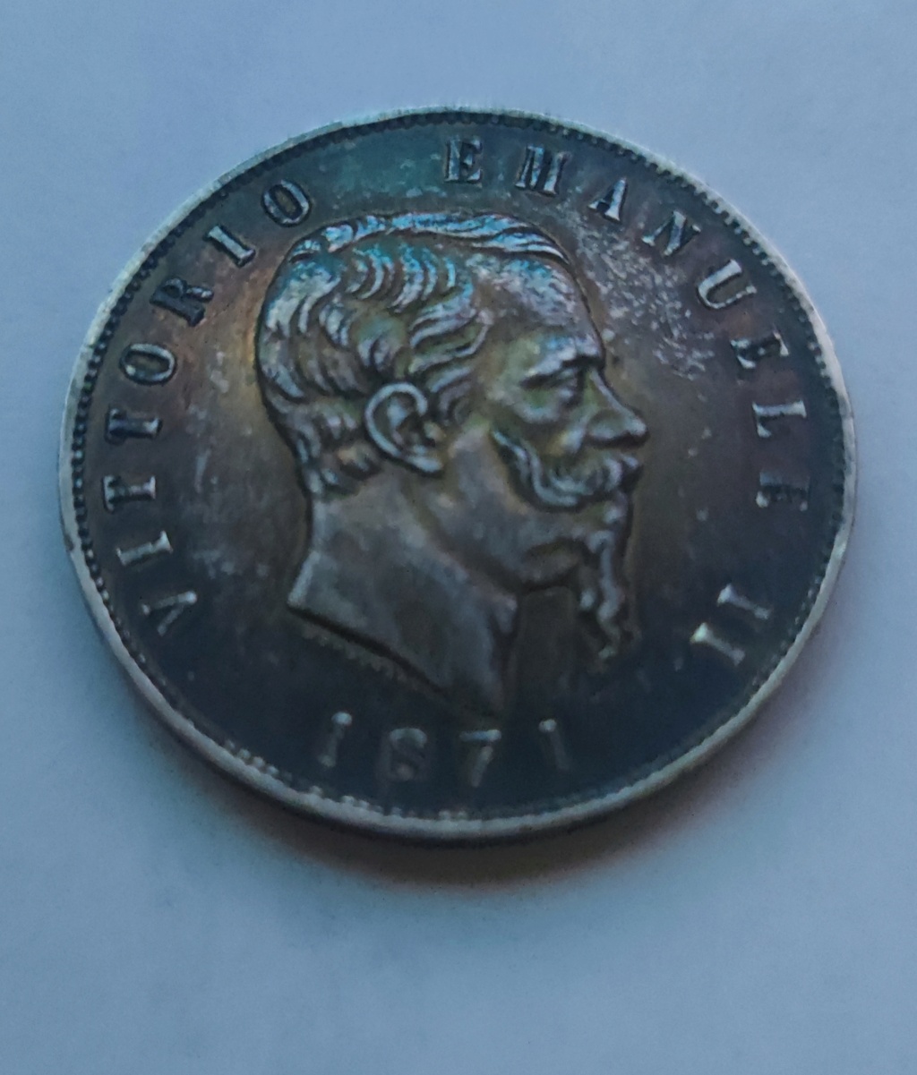 Italia 5 liras, 1861-1878 16388110