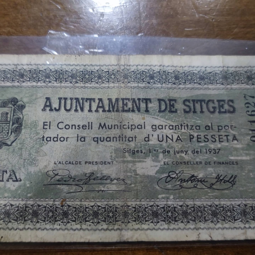 1 Peseta Sitges, 1937 16396811