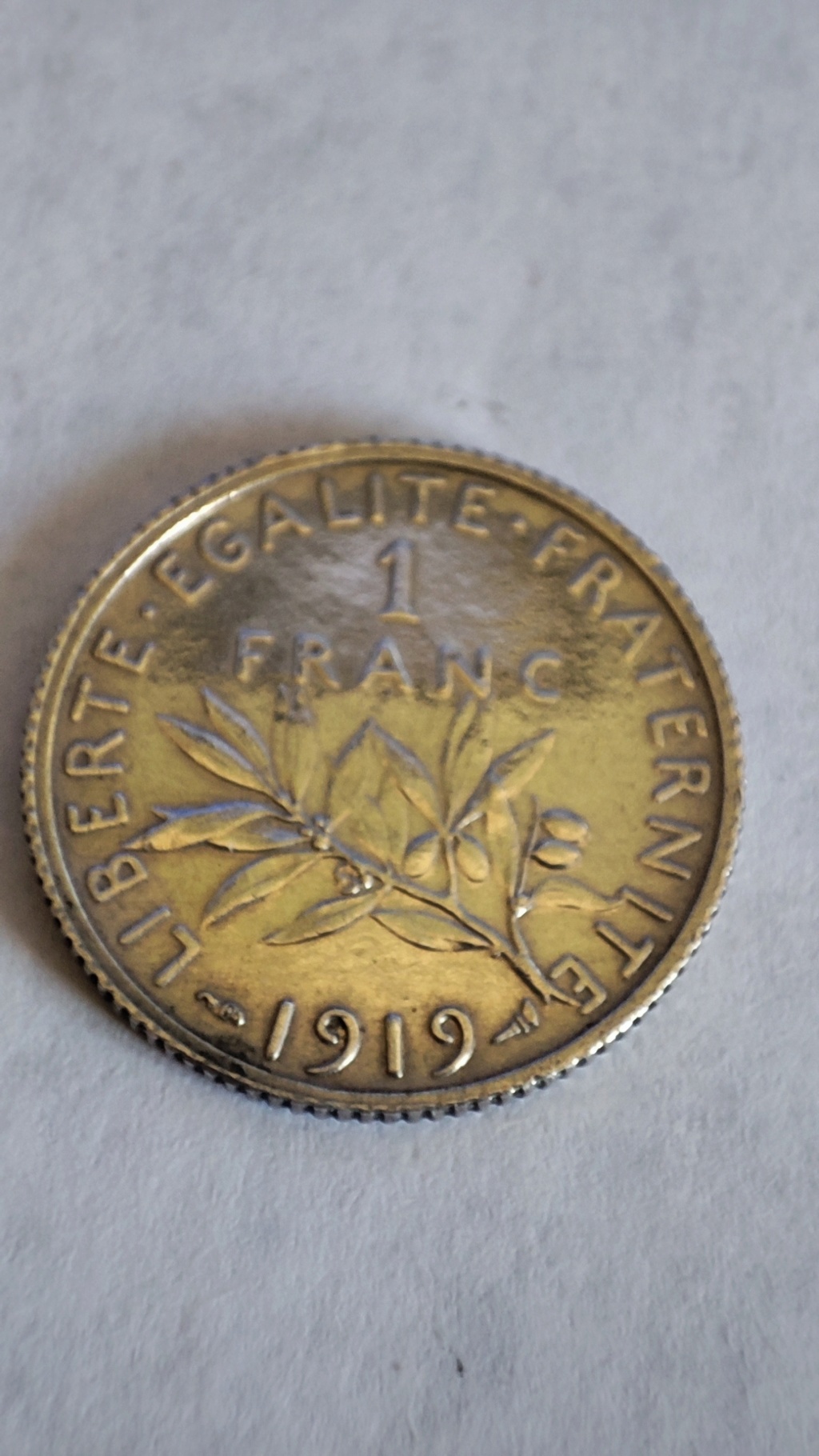 Francia 1 franco 1919 16420710