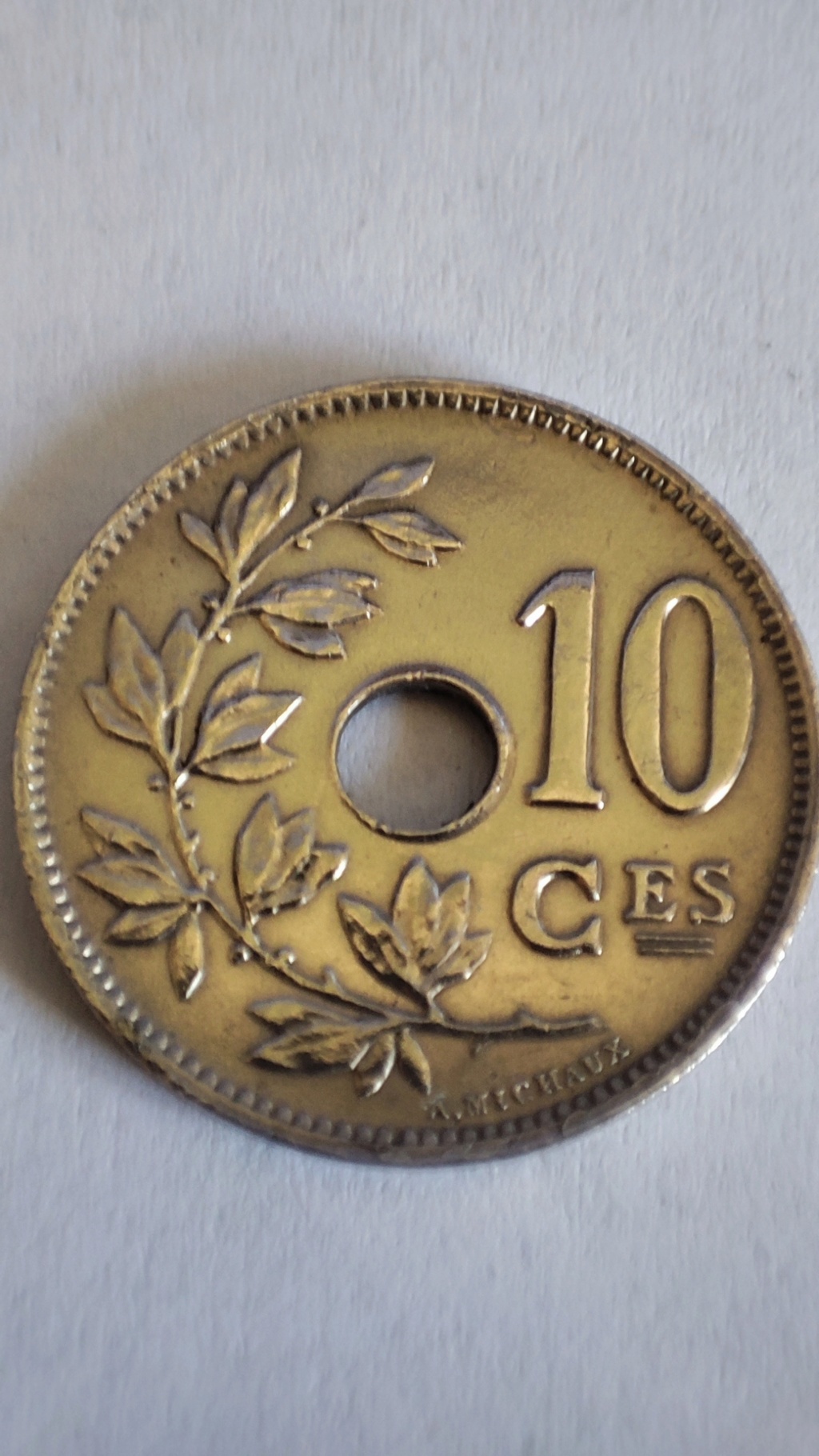 Bélgica 10 céntimos  1923 16420712