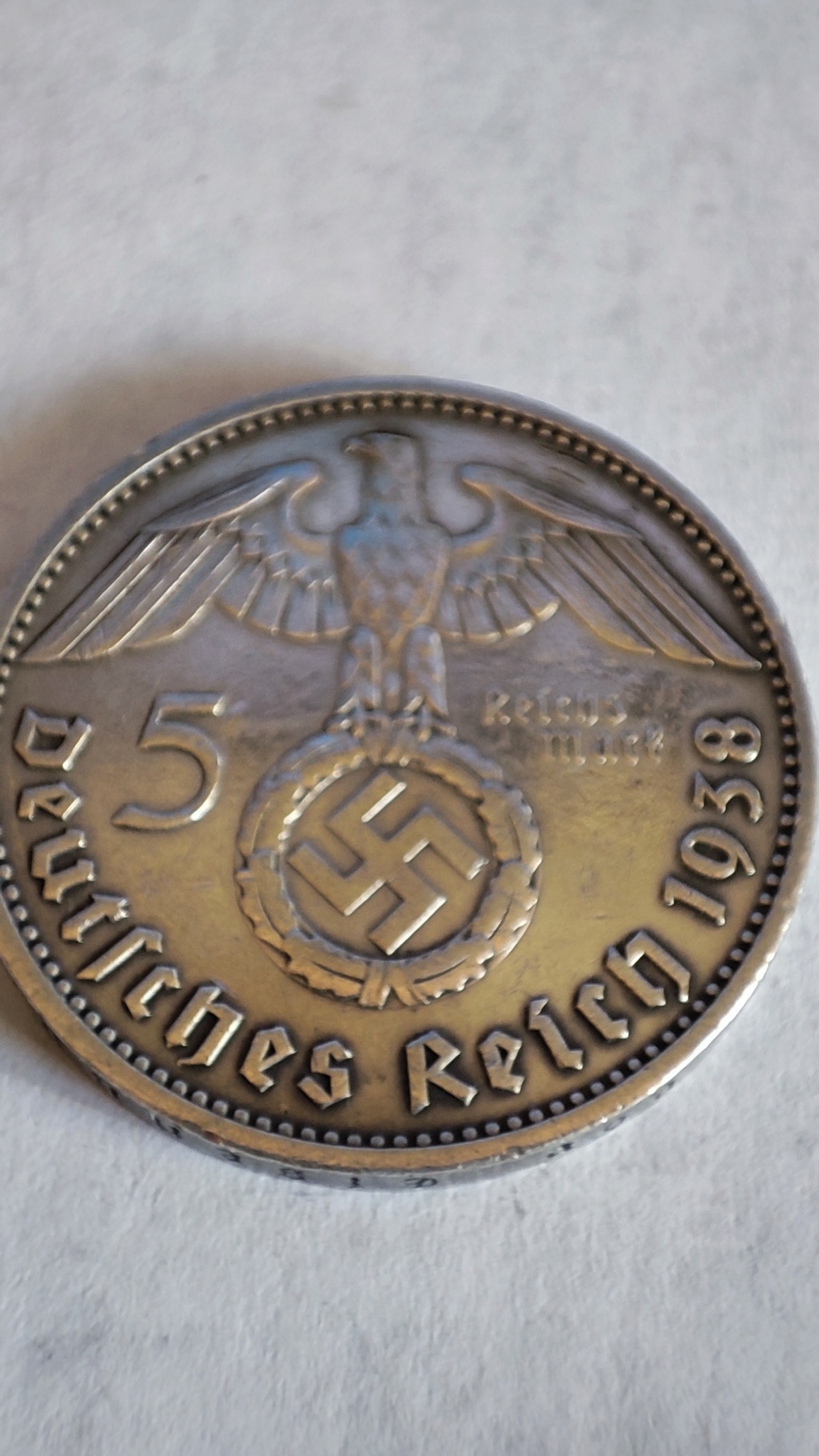 Alemania 5 Reichsmark  1938 16421711