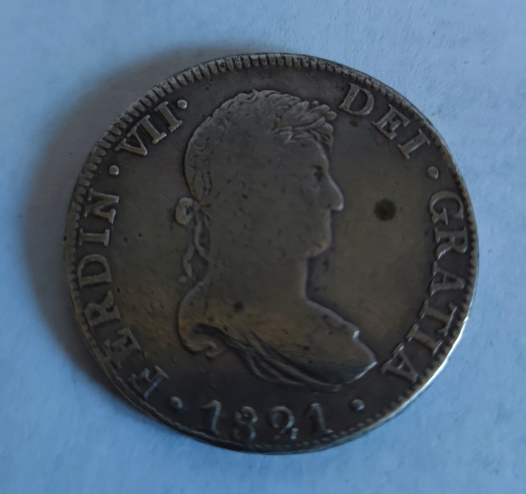 8 reales de 1821. Fernando VII. México. 16462113